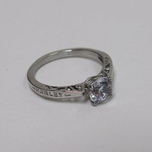 Harley Davidson Biker Women's Band Ring Size 10